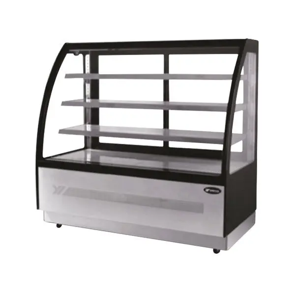 Atosa Upright Round Cake Showcase 1200 Mm Fridge Df127d - Home & Garden