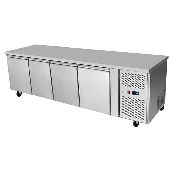 Atosa Underbench Four Door Cooling Fridge Table 2230 Mm Epf3442 - Home & Garden