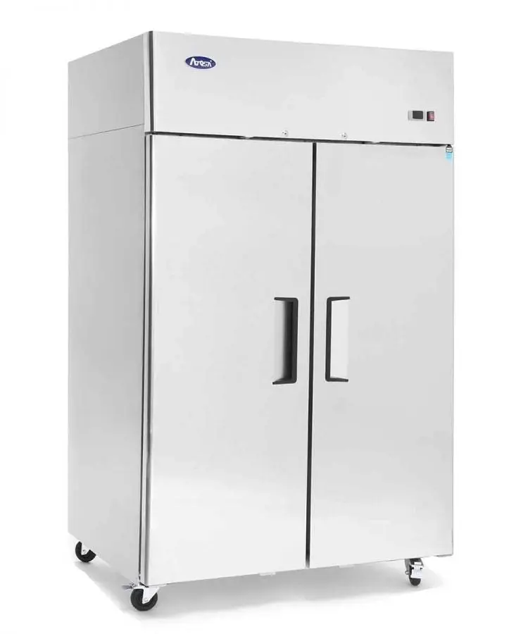 Atosa Top Mounted 2 Door Refrigerator 1314 Mm Mbf8005 - Home & Garden