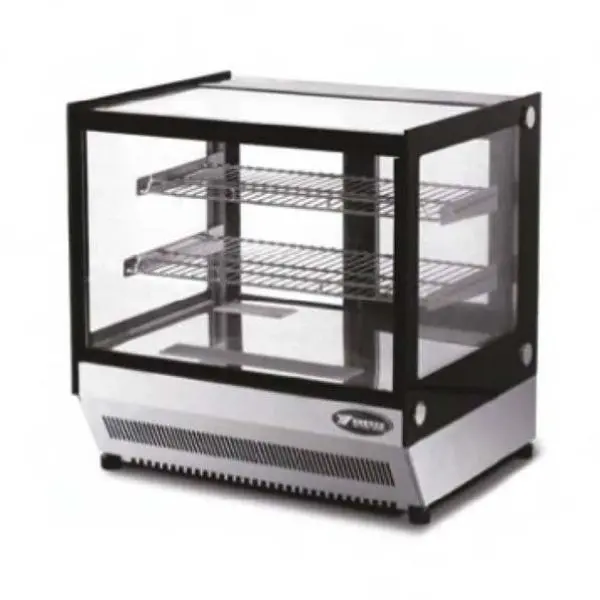 Atosa Countertop Square Cake Showcase 700 Mm Fridge Tf120l - Home & Garden