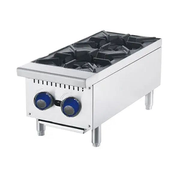 2 Burner Cook Tops W310 X D700 X H333 | Cookrite 2 Athp-12-2-lpg