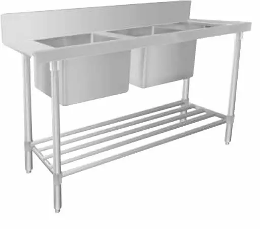 Mixrite Stainless Steel Dishwasher Double Inlet Sink 2 Wss27165l - Hardware
