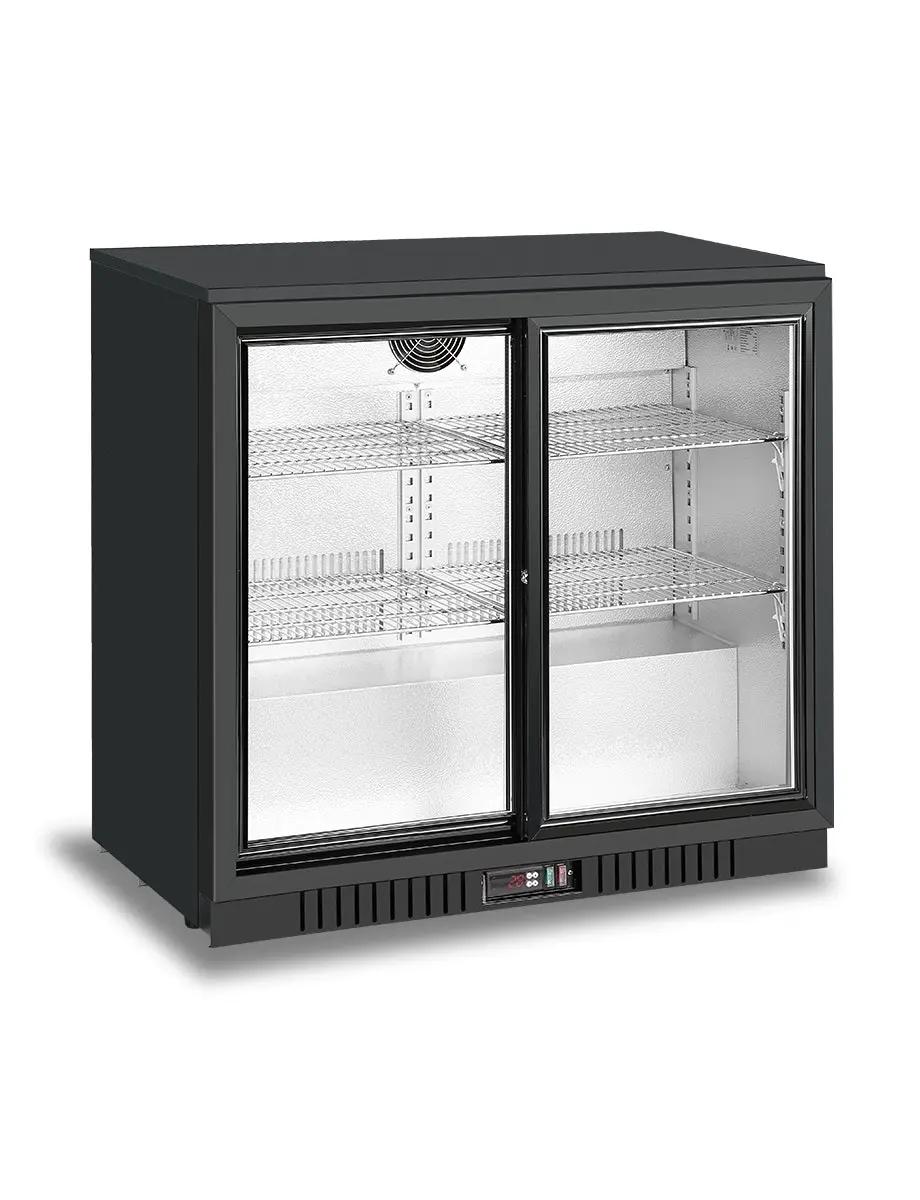 Atosa 2 Sliding Doors Back Bar Cooler Bb-208sec