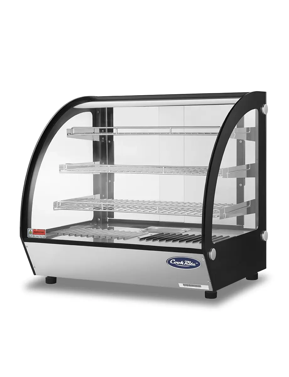 Atosa 700 Curved Hot Display Showccase - Commercial