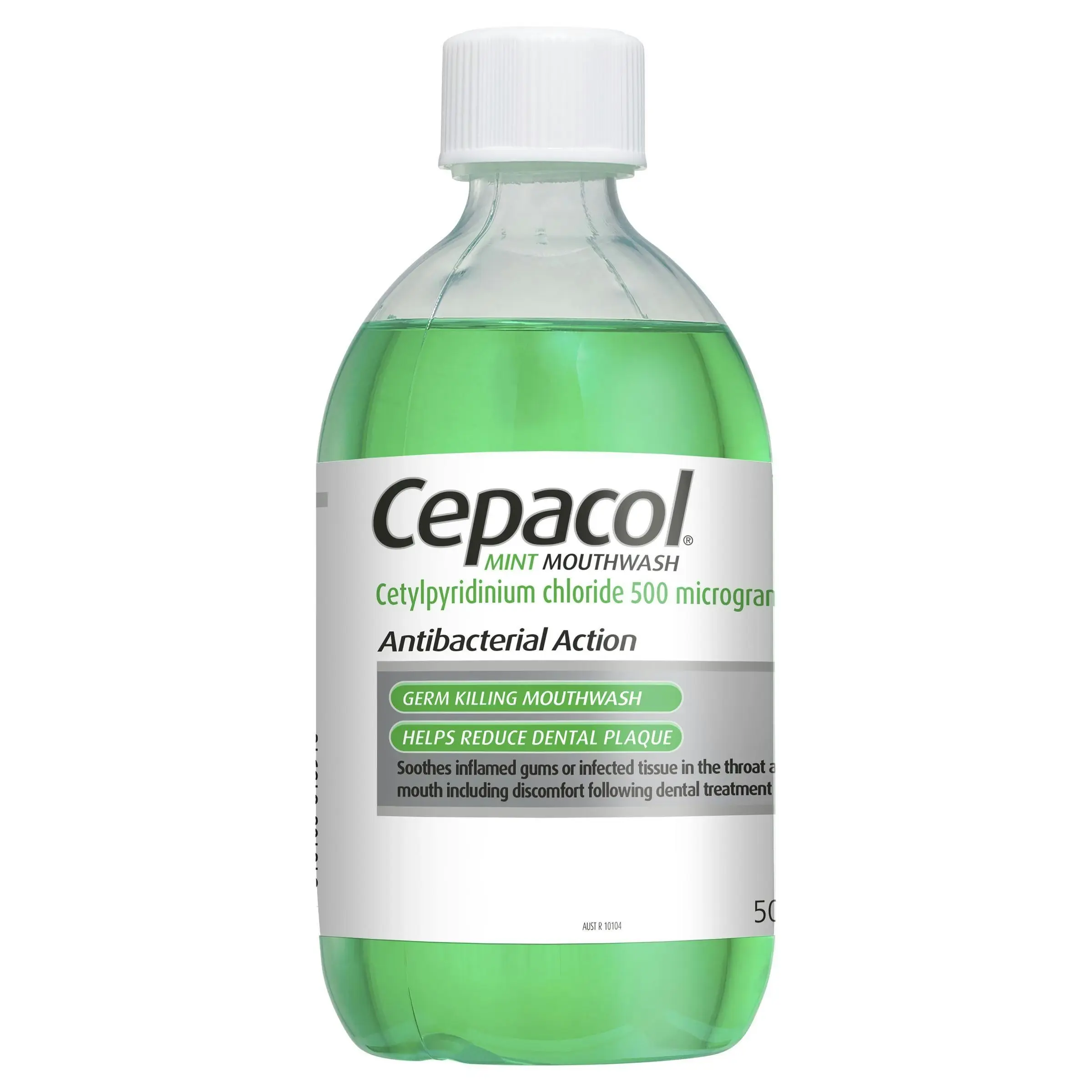 Cepacol Antibacterial Mint Mouthwash 500ml - Health