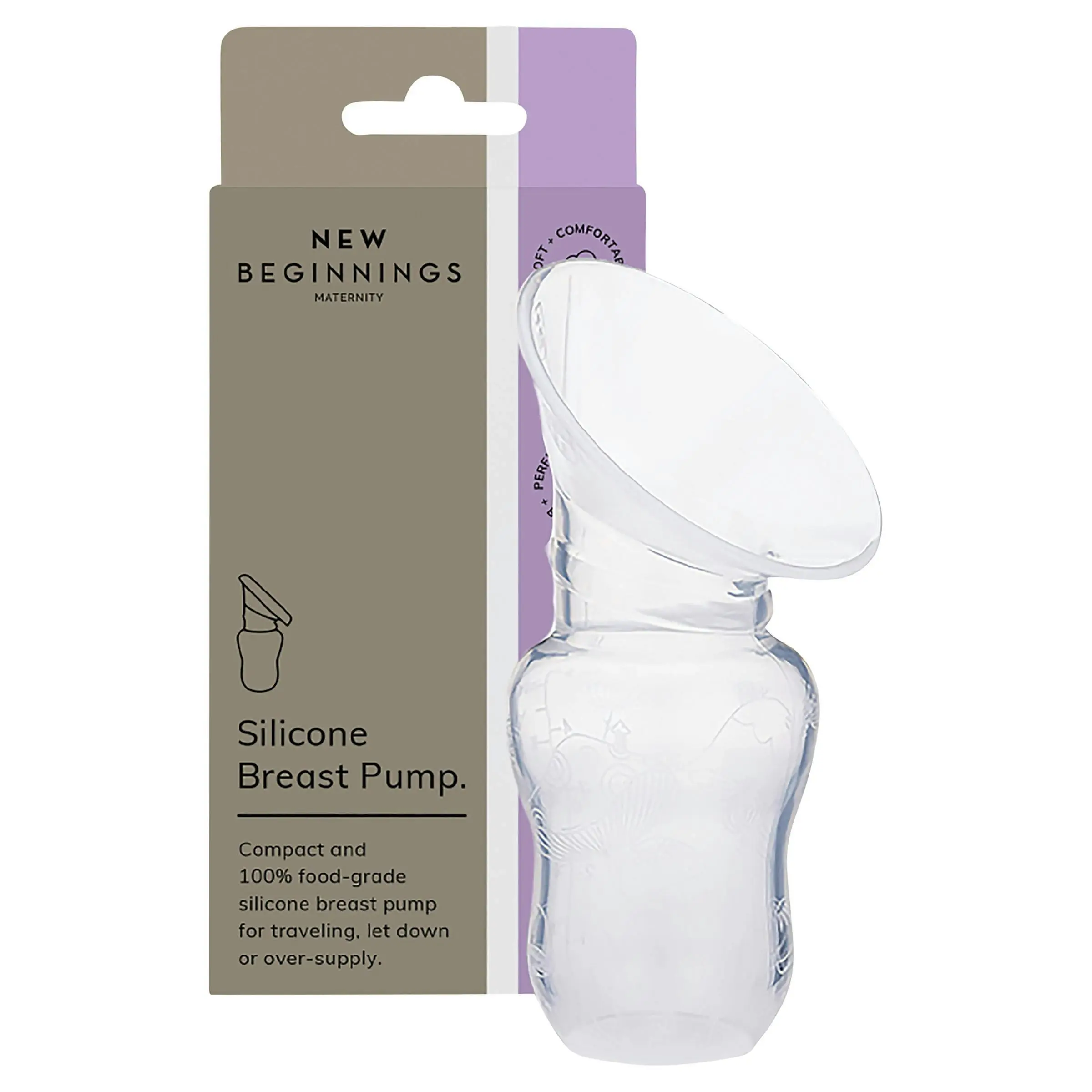 New Beginnings Silicone Breast Pump - Baby
