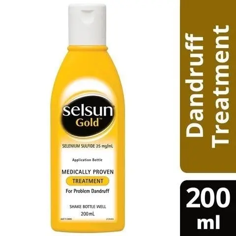 SELSUN Gold Anti Dandruff Treatment 200ml - Beauty