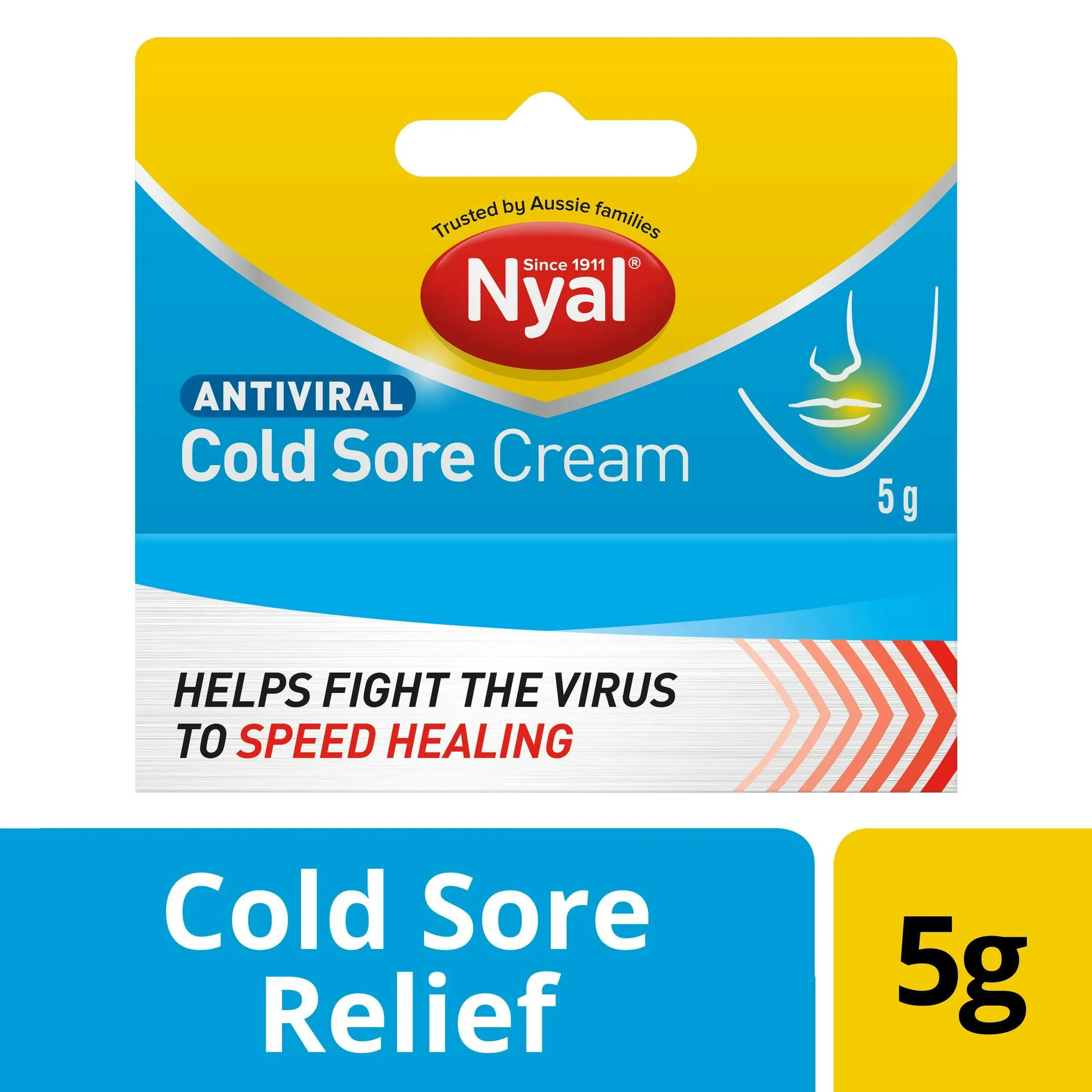 Nyal Antiviral Cold Sore Cream 5g - Health