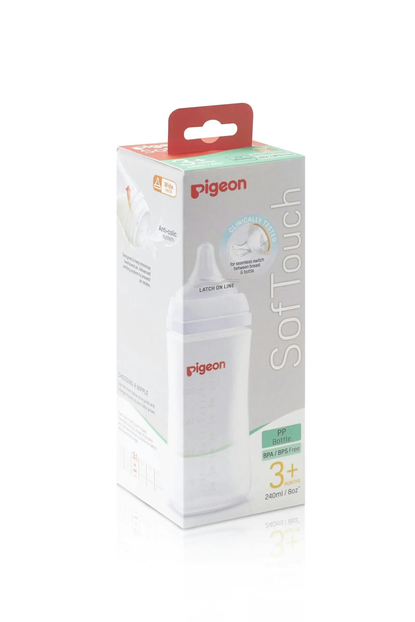 PIGEON Softouch III Bottle Pp 240ml - Baby