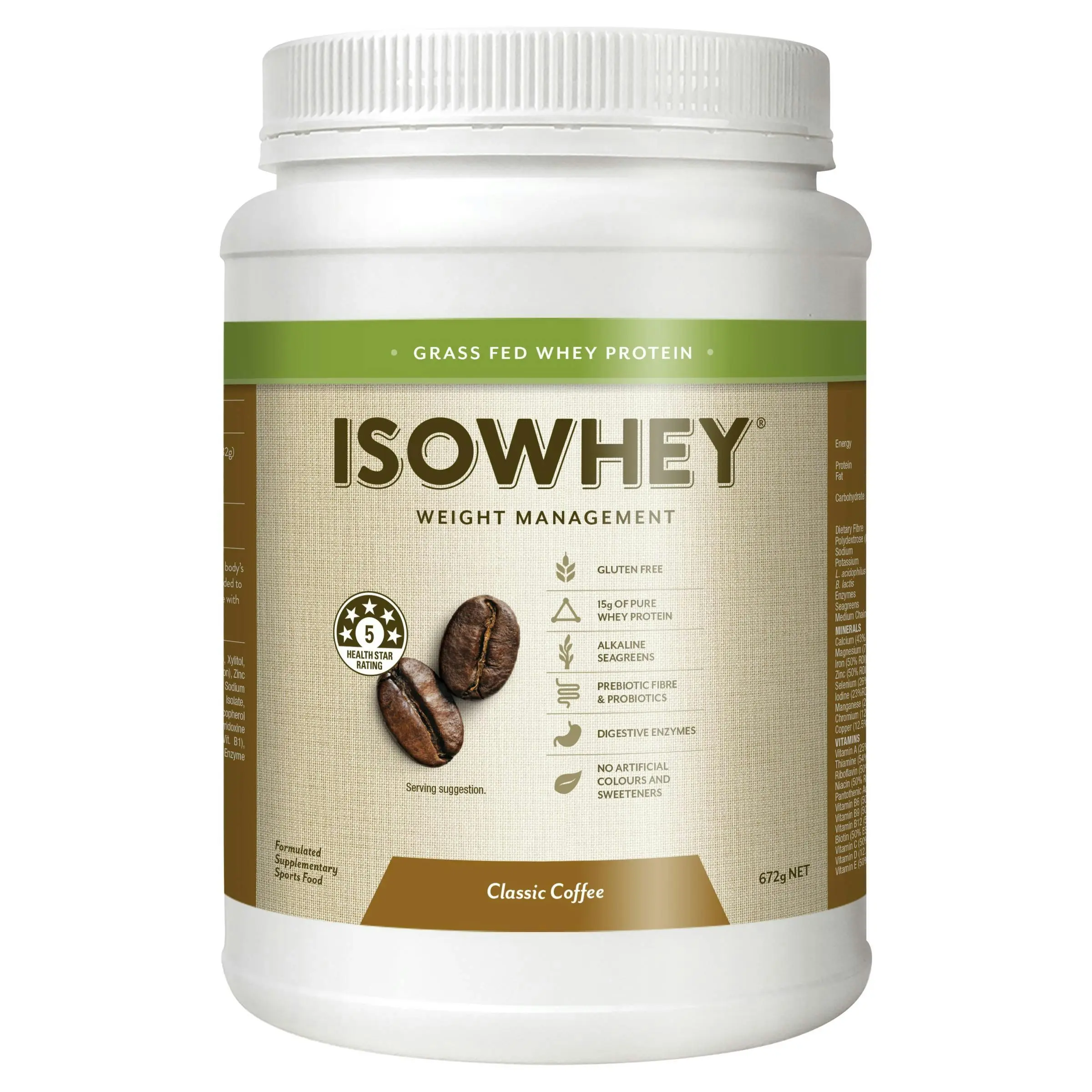 IsoWhey Classic Coffee 672g - Health