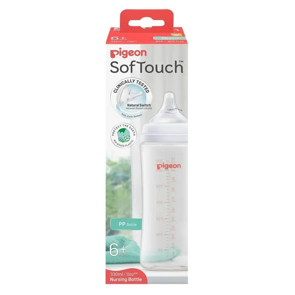 PIGEON SOFTOUCH BPP NURSING BOTTLE PP 330ML - Baby