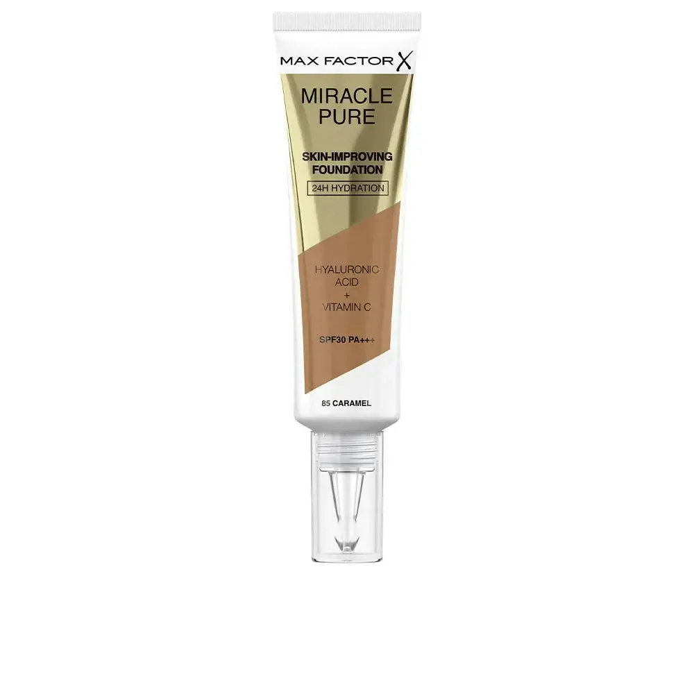 Max Factor Miracle Pure Foundation 85 Caramel - Beauty