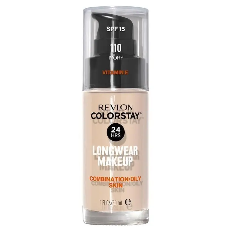 Revlon Colorstay Foundation With Skincare Combination Oily Ivory - Beauty