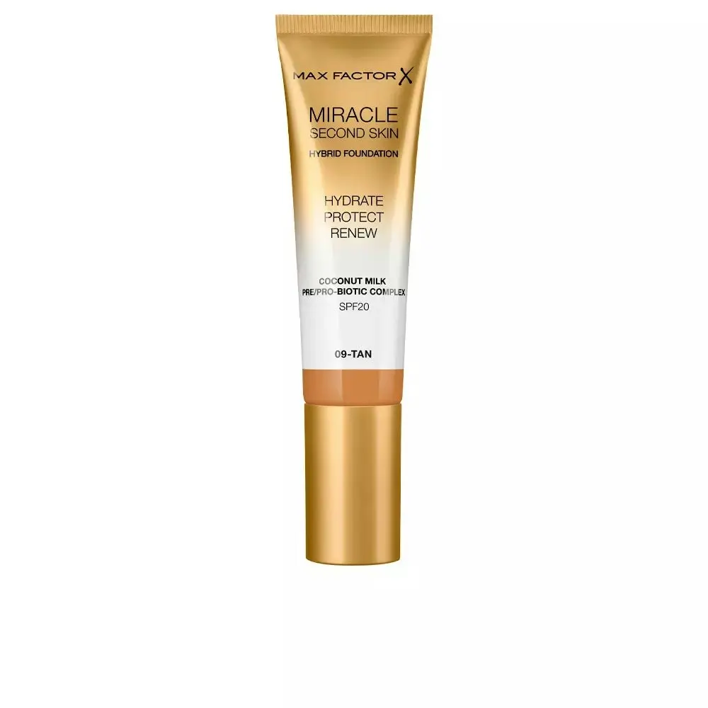 Max Factor Miracle Second Skin Foundation Tan - Beauty