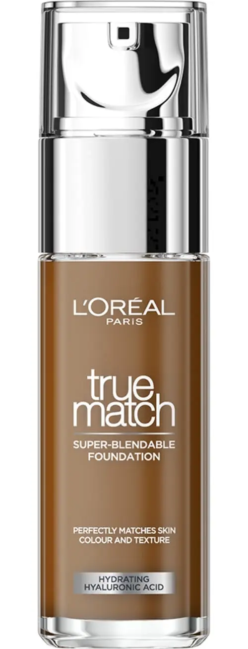 L'oreal L Real True Match Liquid Foundation 9.5w Mahogany - Beauty