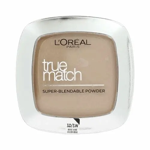 L'oreal L Real True Match Cream Powder W3 Golden Beige - Beauty