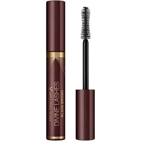 Max Factor Divine Lashes Mascara Black Brown - Beauty
