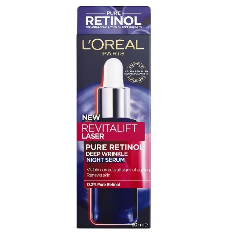 L'oreal Paris Revitalift Pure Retinol Night Serum 30ml - Beauty