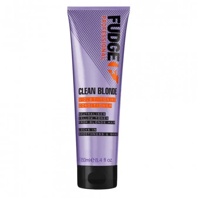 Fudge Professional Fudge Conditioner Clean Blonde Violet Toning 250ml - Beauty