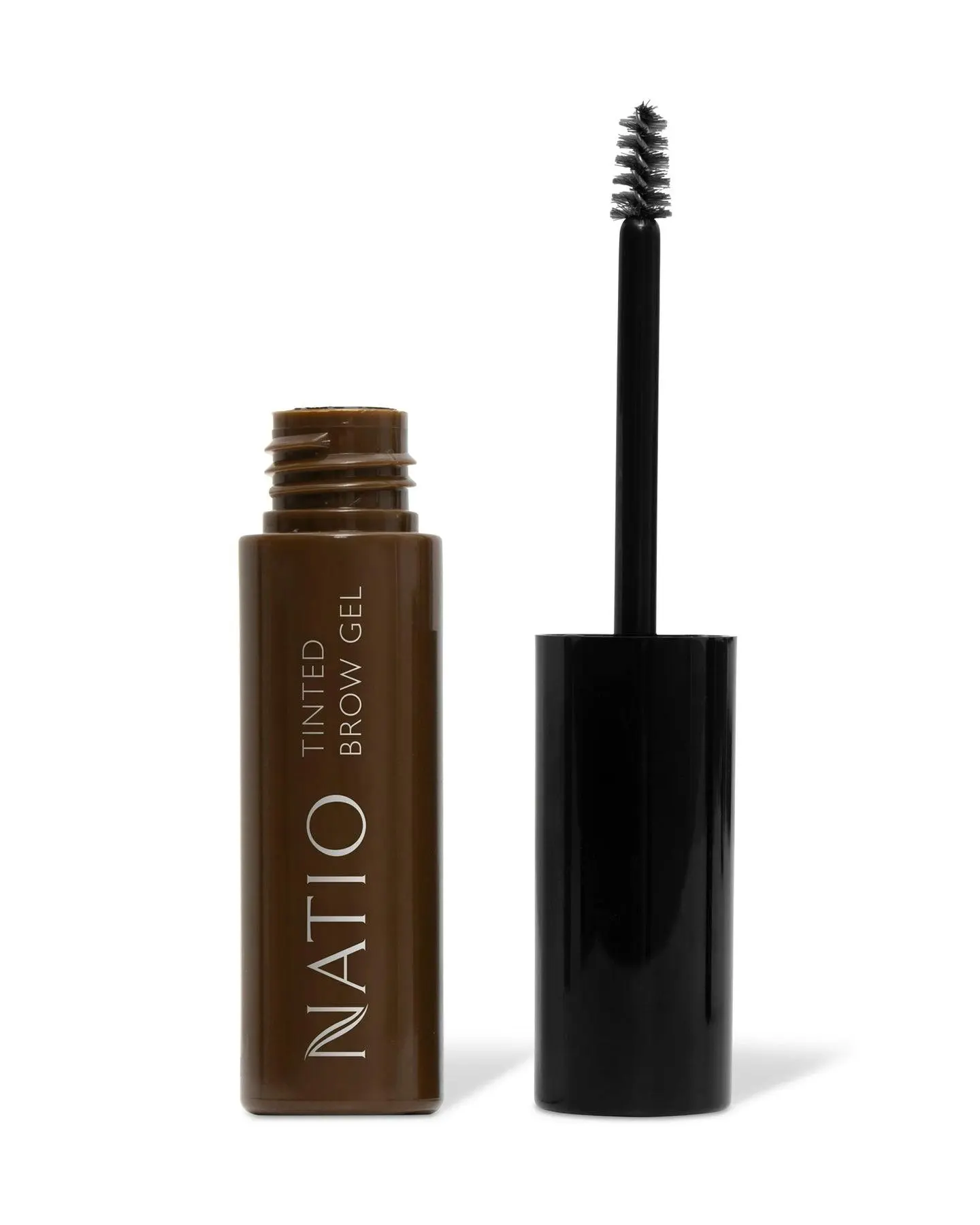 Natio Tinted Brow Gel Dark Brown 8ml - Beauty
