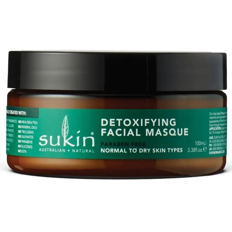 Sukin Super Greens Detoxifying Facial Masque - Beauty