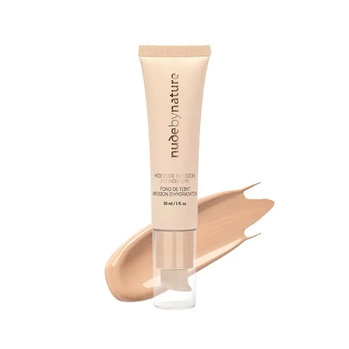 Nude by Nature Moisture Infusion Foundation 30ml W4 Soft Sand - Beauty