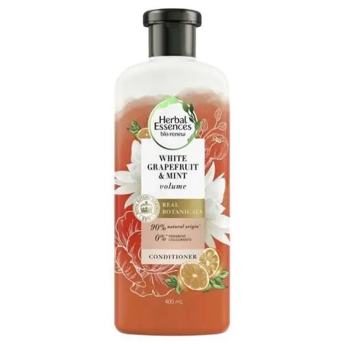 Herbal Essences Bio:renew Volumising Conditioner 400ml White Grapefruit & Mint - Beauty