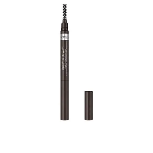 Rimmel London Rimmel Brow This Way 2in1 Fill & Sculpt Dark Brown - Beauty