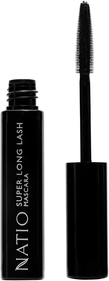 Natio Super Long Lash Mascara Black 10ml - Beauty