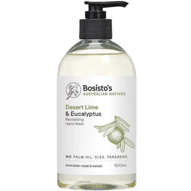 Bosisto's Desert Lime & Eucalyptus Hand Wash 500ml - Beauty