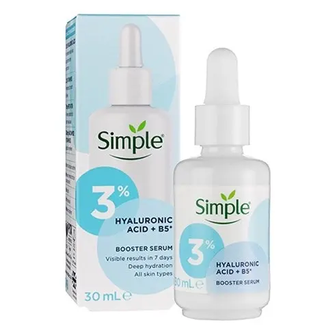 Simple Booster Serum 3% Hyaluronic Acid & - Beauty