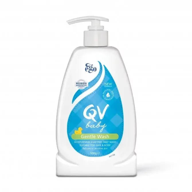 Qv Skincare Ego Qv Baby Gentle Wash 500g - Beauty