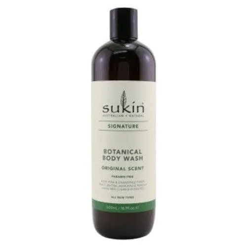 Sukin Signature Botanical Body Wash - Original Scent (all Skin Types) 500ml