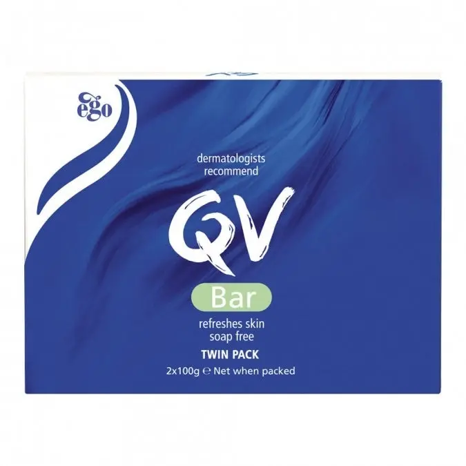 Qv Skincare Ego Qv Cleansing Bar Twin Pack - Beauty