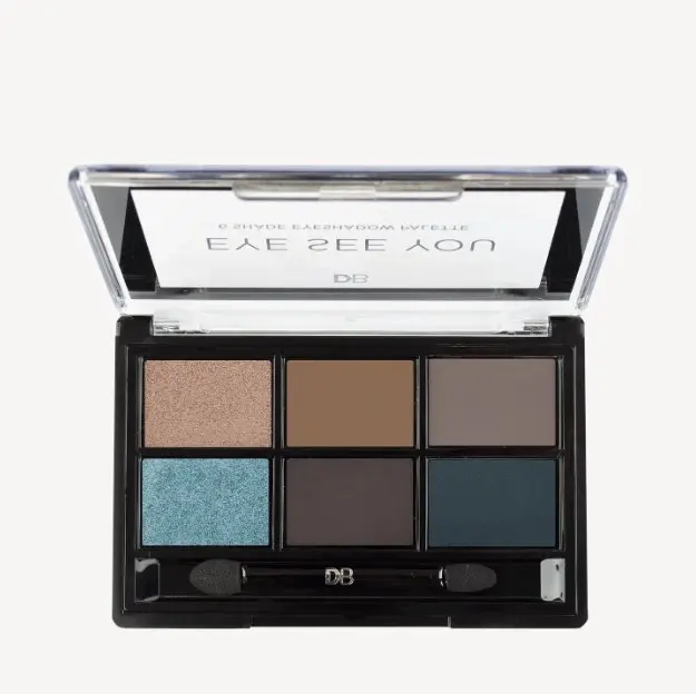 Designer Brands Db Cosmetics Eye See You 6 Shade Eyeshadow Palette (sea Breeze) - Beauty