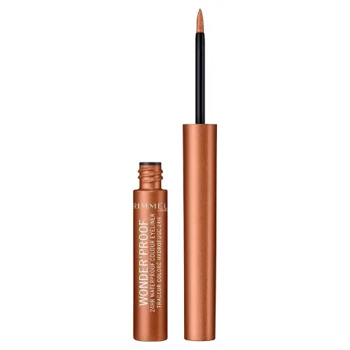 Rimmel London Rimmel Wonder Proof Liquid Eye Liner 001 Rose Gold - Beauty