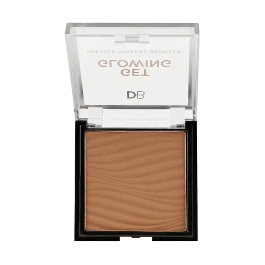 Designer Brands DB Cosmetics Get Glowing Pressed Mineral Bronzer Tahiti Tan - Beauty
