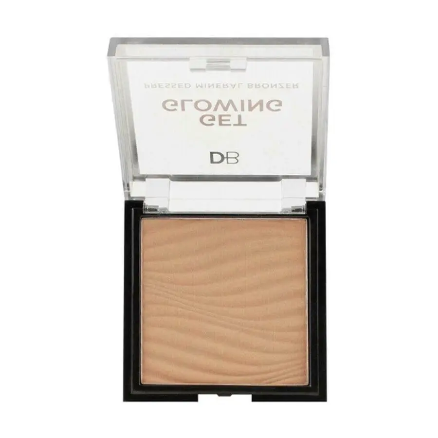 Designer Brands DB Cosmetics Get Glowing Pressed Mineral Bronzer Barcelona Bronze - Beauty
