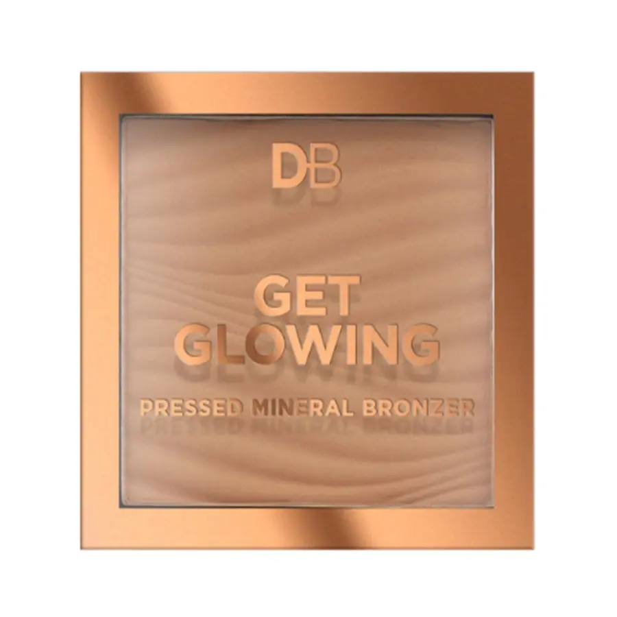 Designer Brands DB Cosmetics Get Glowing Pressed Mineral Bronzer Miami Heat - Beauty