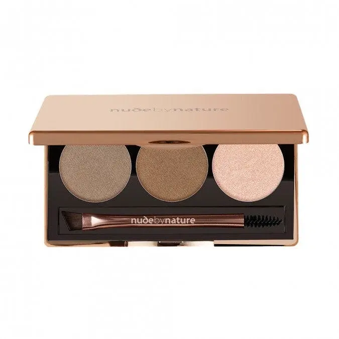 Nude by Nature Natural Definition Brow Palette 01 Blonde - Beauty