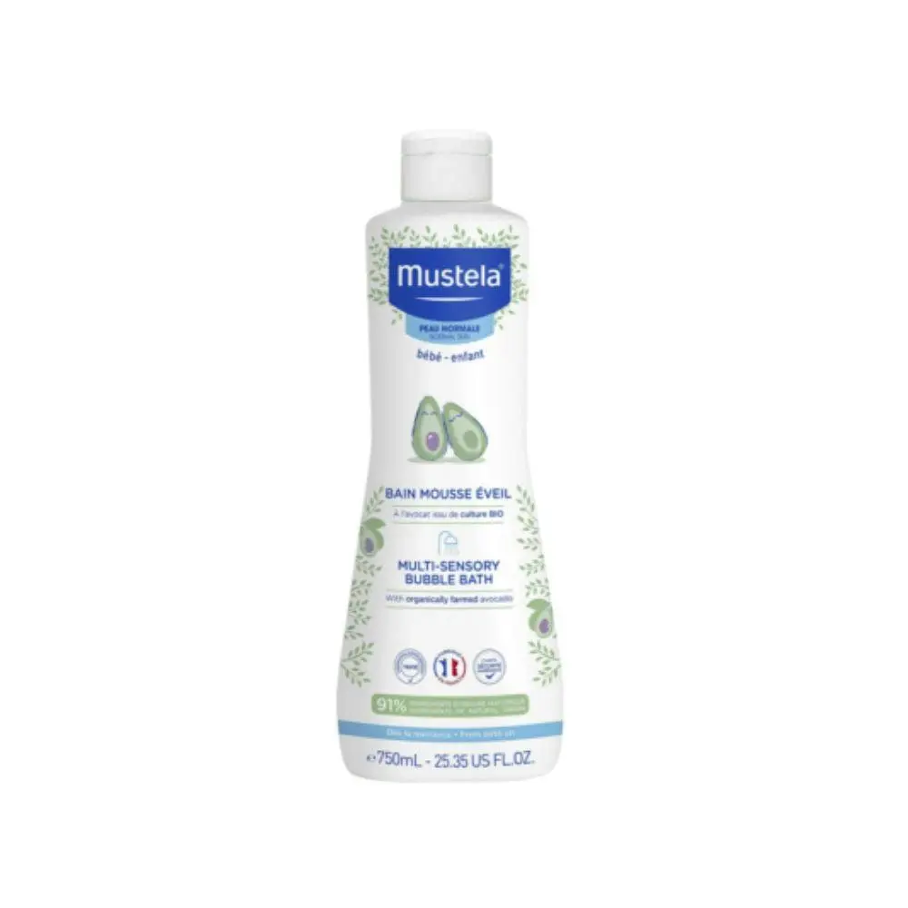 MUSTELA Multi-sensory Bubble Bath With Avocado 750ml