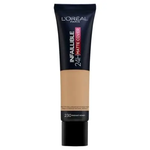 L'Oreal Infallible 24 Hour Matte Foundation 230 Radiant Honey - Beauty