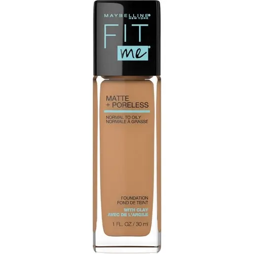 Maybelline Fit Me Foundation Matte & Pore 332 Golden Caramel - Beauty