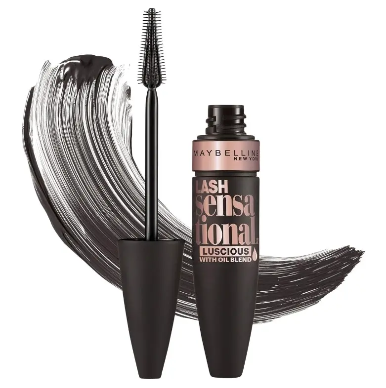 Maybelline Lash Sensational Luscious Blackest Black - Beauty