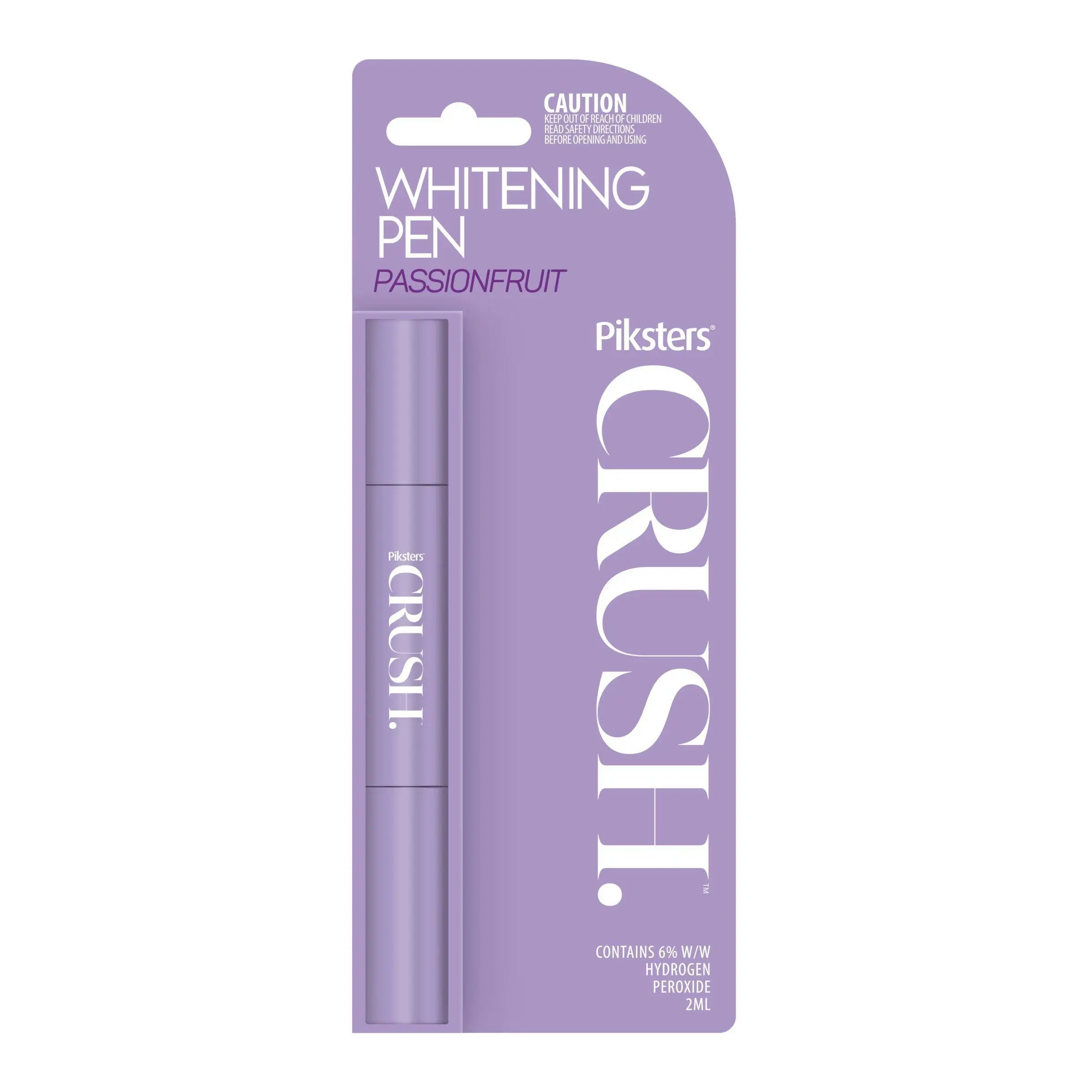 Piksters Crush Whitening Pen Passionfruit 2ml - Health