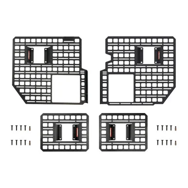 Builtright Industries 102205 Bedside Rack System - 4pc Kit - For