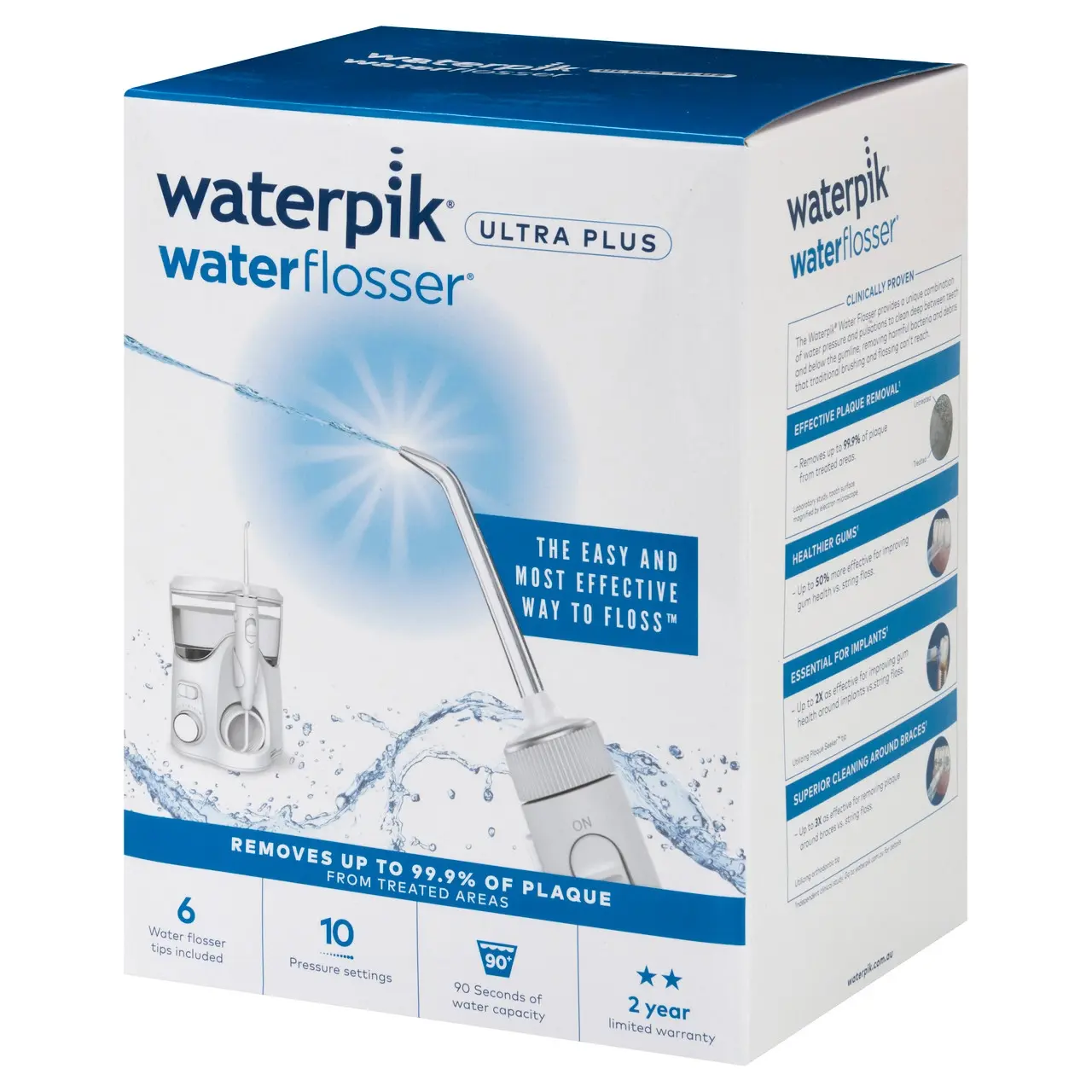 Waterpik Waterflosser White Ultra Plus - Health