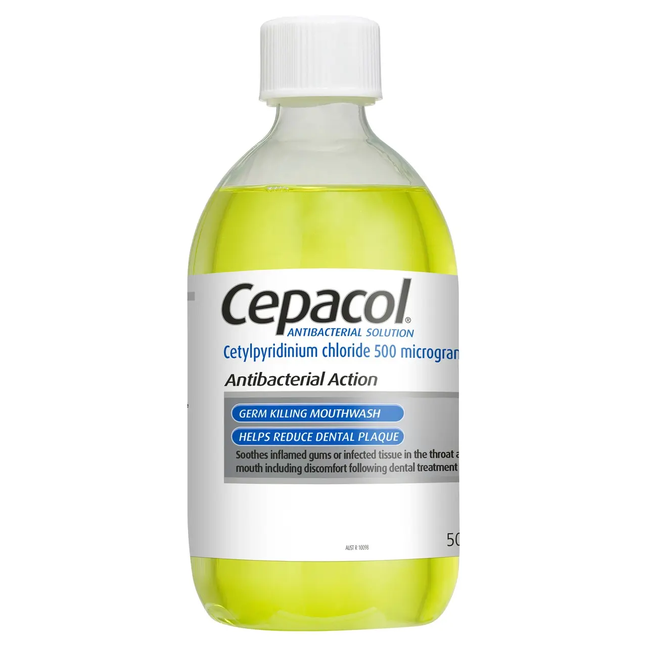Cepacol Antibacterial Mouthwash Solution 500mL - Health