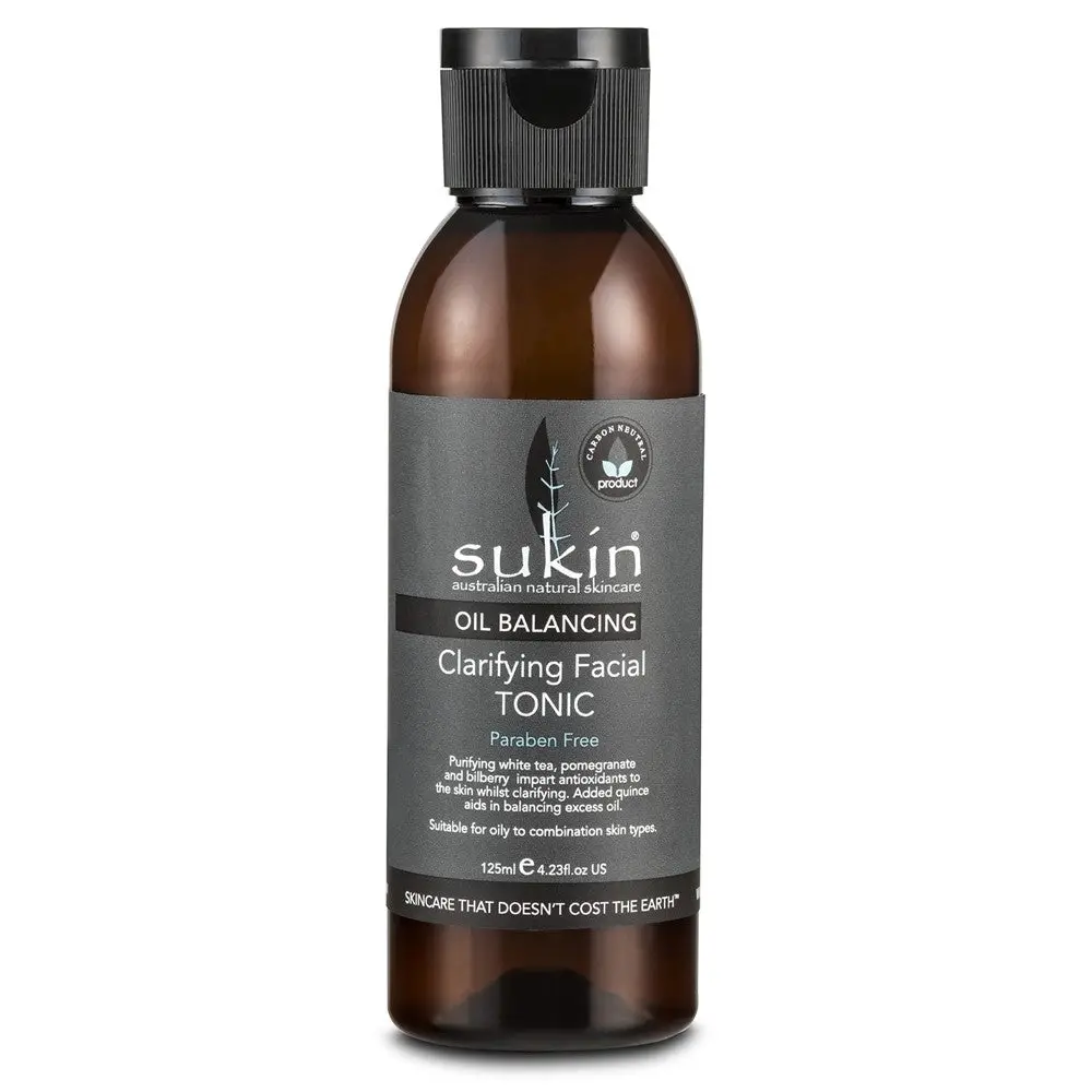 Sukin Oil Balancing Clarifying Facial Tonic 125ml - Beauty