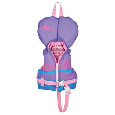 Absolute Outdoor 112400-600-000-26 Full Throttle Nylon Life Jacket - Infant - Purple/pink